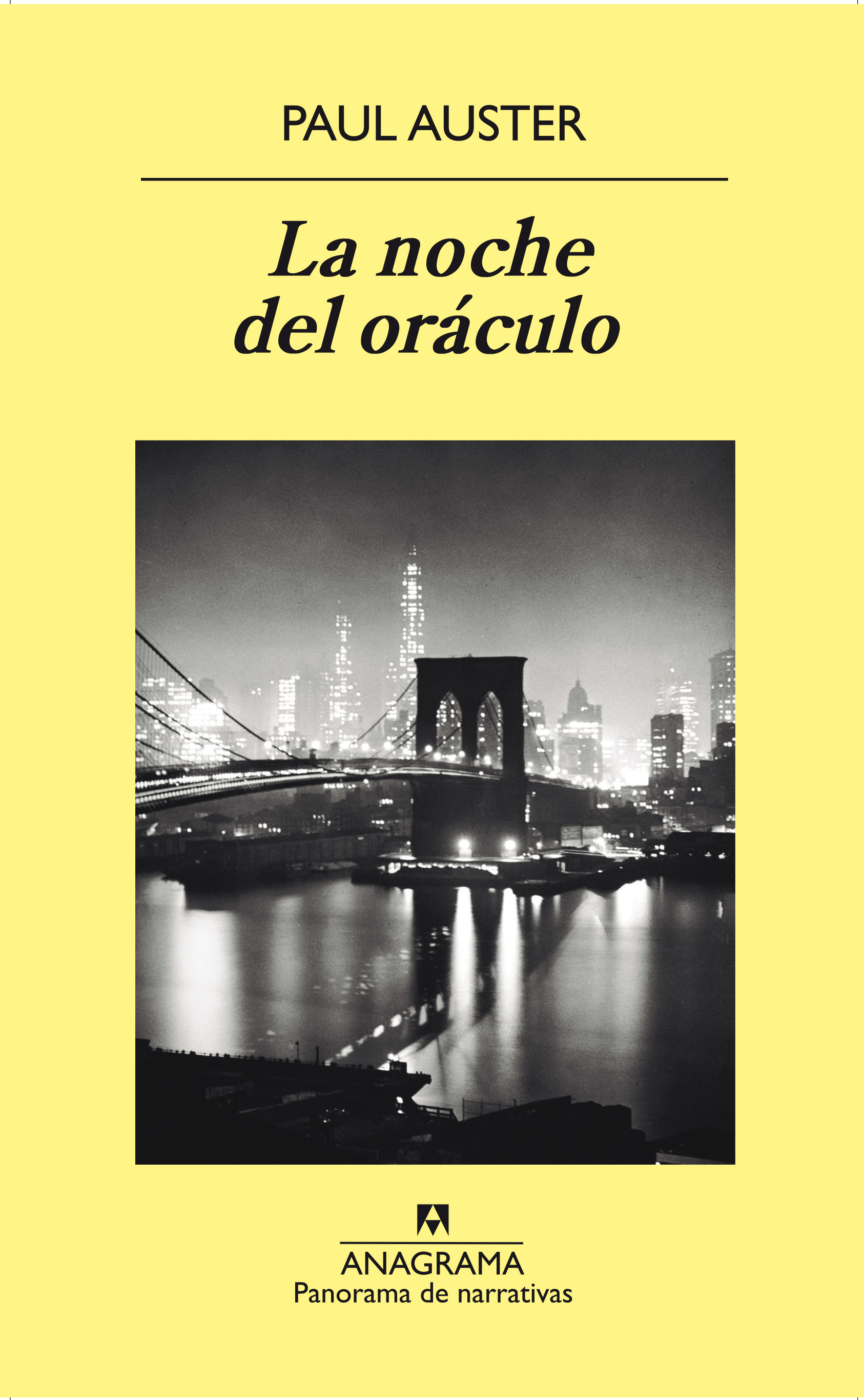 La noche del oráculo - Paul Auster