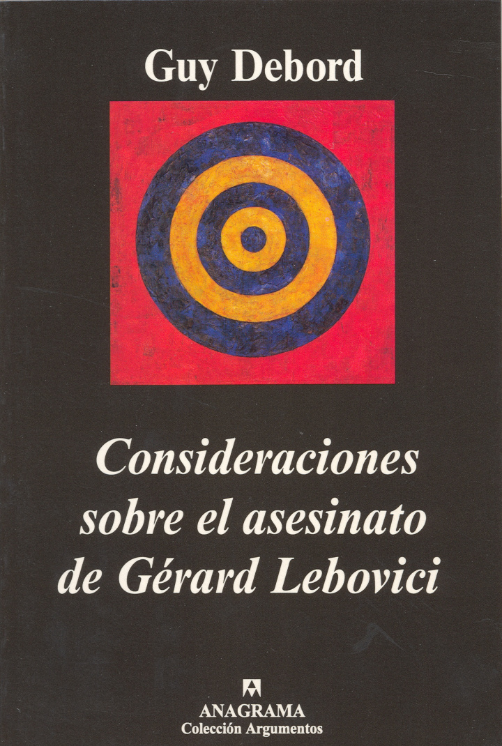 Consideraciones sobre el asesinato de Gérard Lebovici