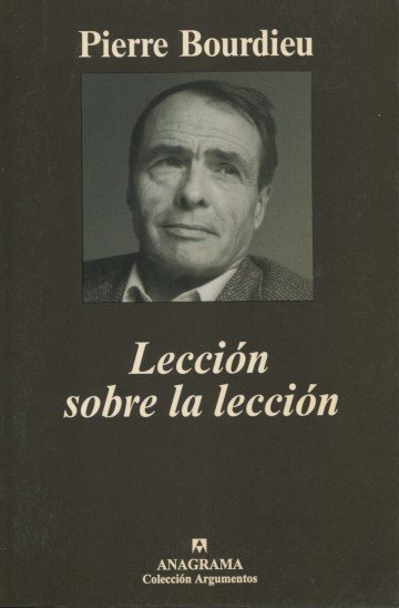 Lección sobre la lección