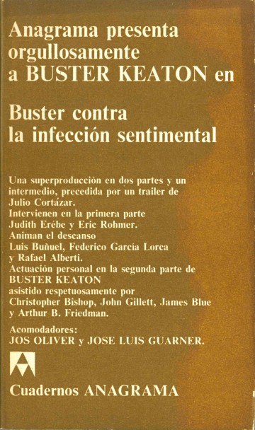 Buster Keaton contra la infección sentimental