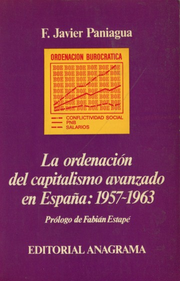 La ordenación del capitalismo avanzado en España: 1957-1963