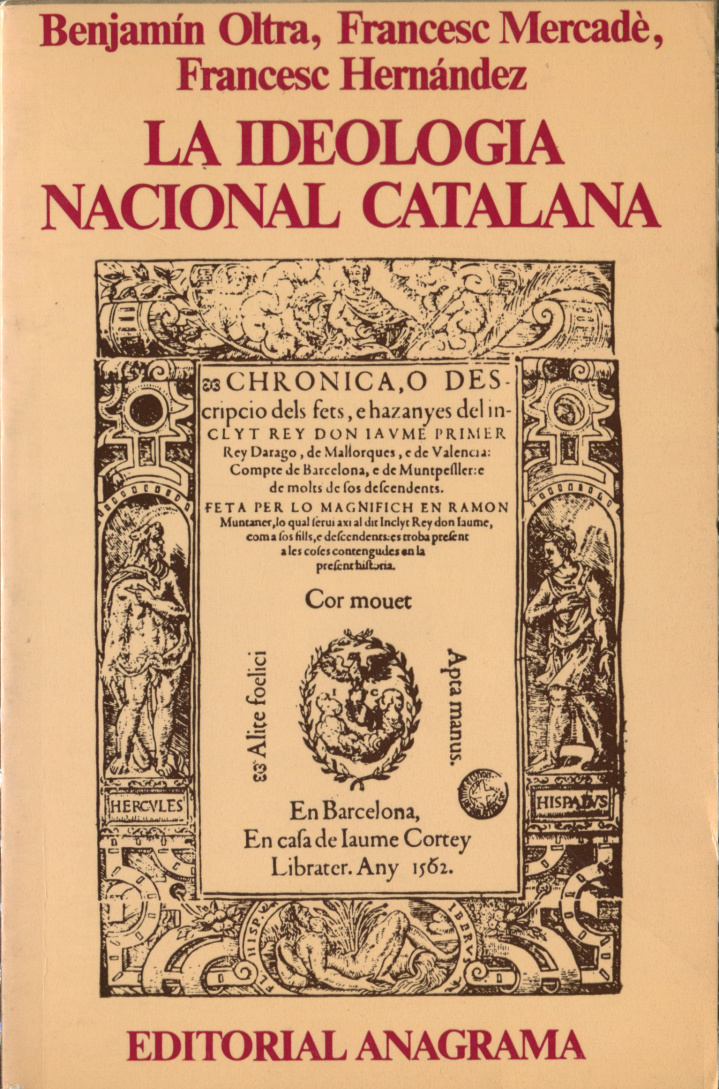 La ideología nacional catalana