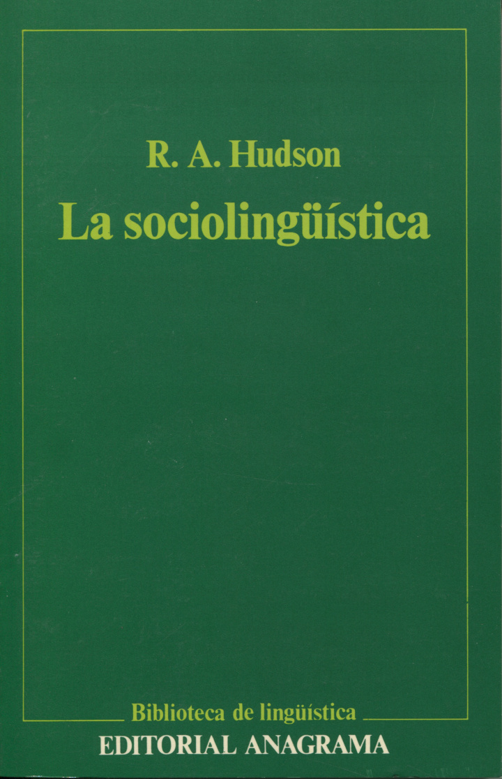 La sociolingüística