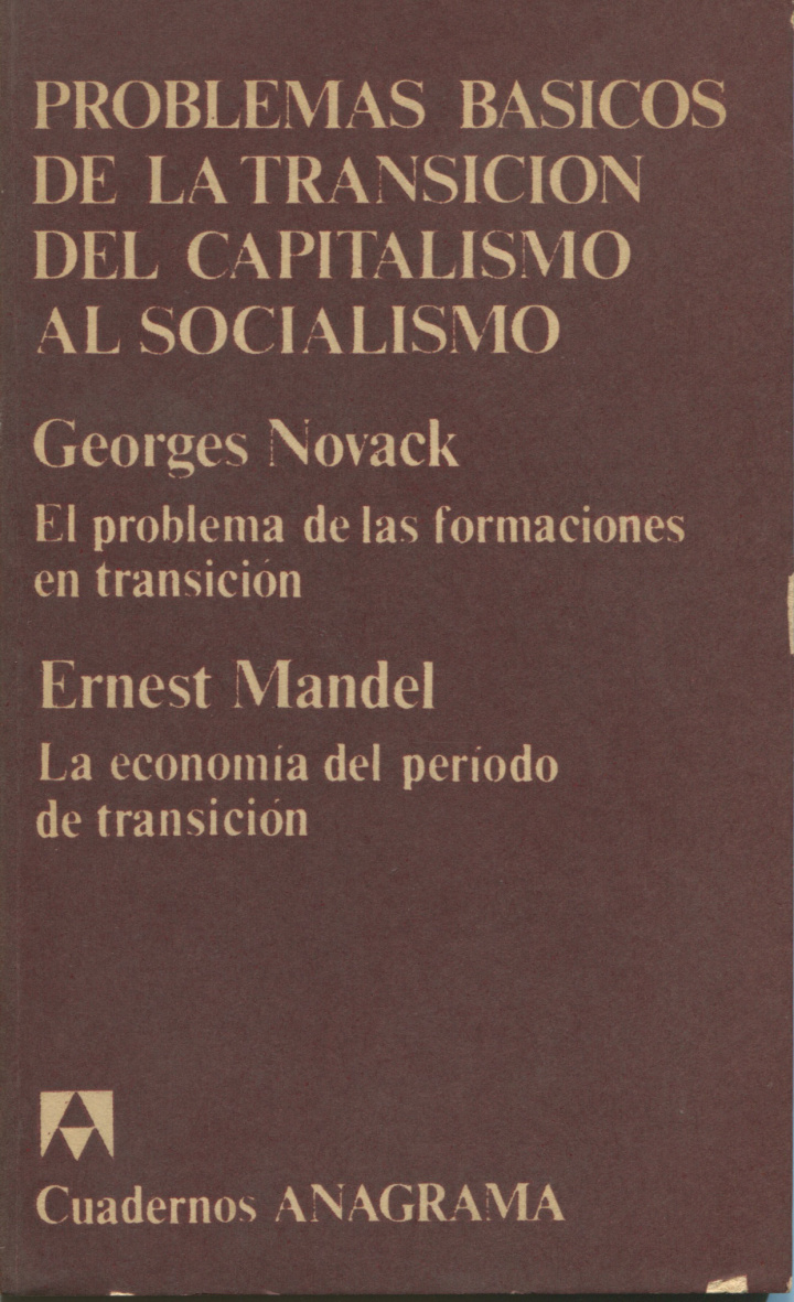 Problemas básicos de la transición del capitalismo al socialismo